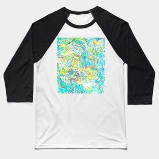 Dragon slaying dragon abstract Baseball T-Shirt